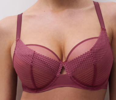 Full cup BH Chantelle Pulp - Play - Bordeaux - 0K7