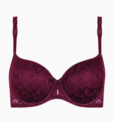 Soutien-gorge en forme de cœur Lisca - Opal - Violet - 25