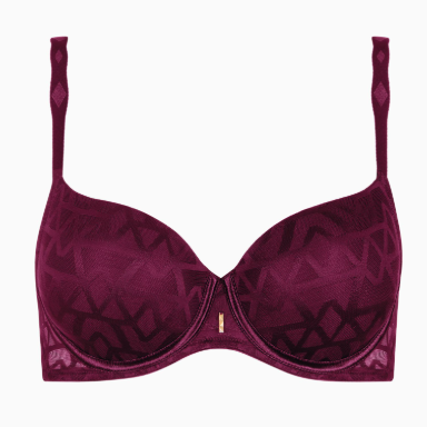 Soutien-gorge en forme de cœur Lisca - Opal - Violet - 25