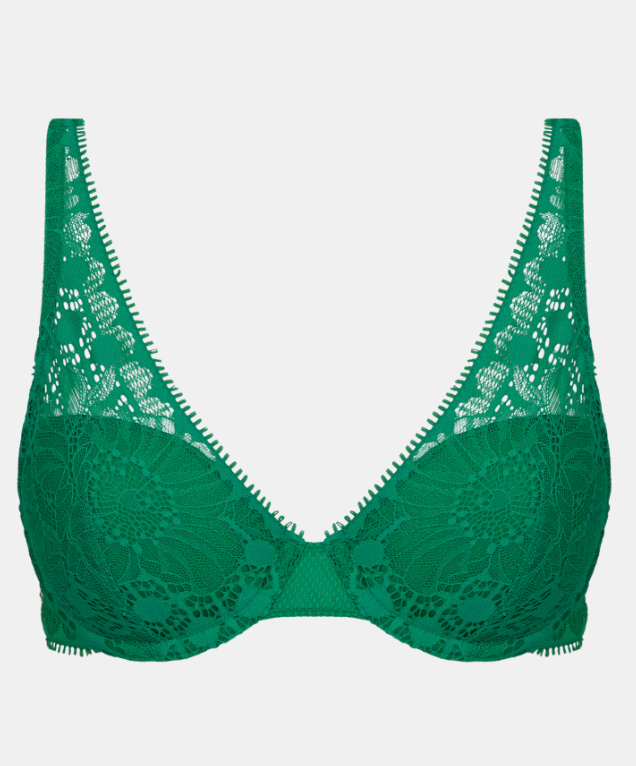 Soutien-gorge plongeant Chantelle - Day To Night - Vert - 0FB