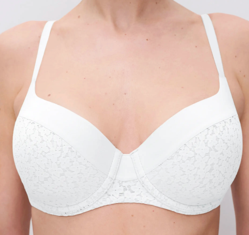 Hartvormige BH Chantelle EasyFeel - Norah - Wit - 010