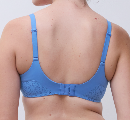 Hartvormige BH Chantelle EasyFeel - Norah - Blauw - 0P2