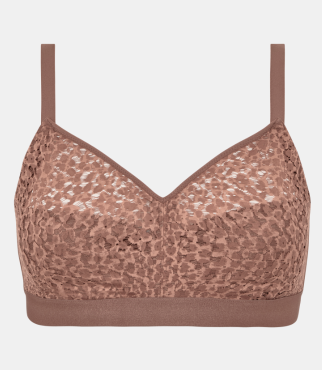 Bralette BH Chantelle EasyFeel - Norah - Bruin - C60