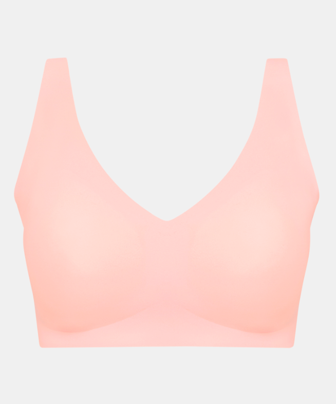 Bralette BH Chantelle - Softstretch Power Plunge - Rose - 094