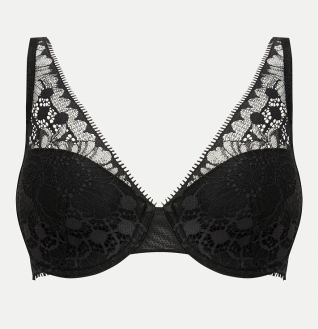 Plunge BH Chantelle - Day To Night - Zwart - 011