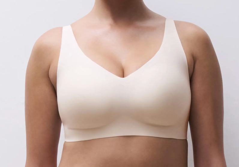 Bralette BH Chantelle - Softstretch Power Plunge - Ivoor - 035