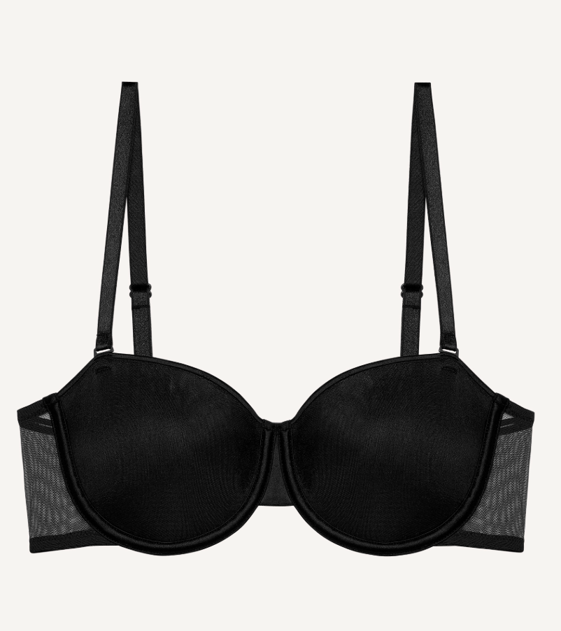 Strapless BH Passionata - Bianca - Zwart - 007