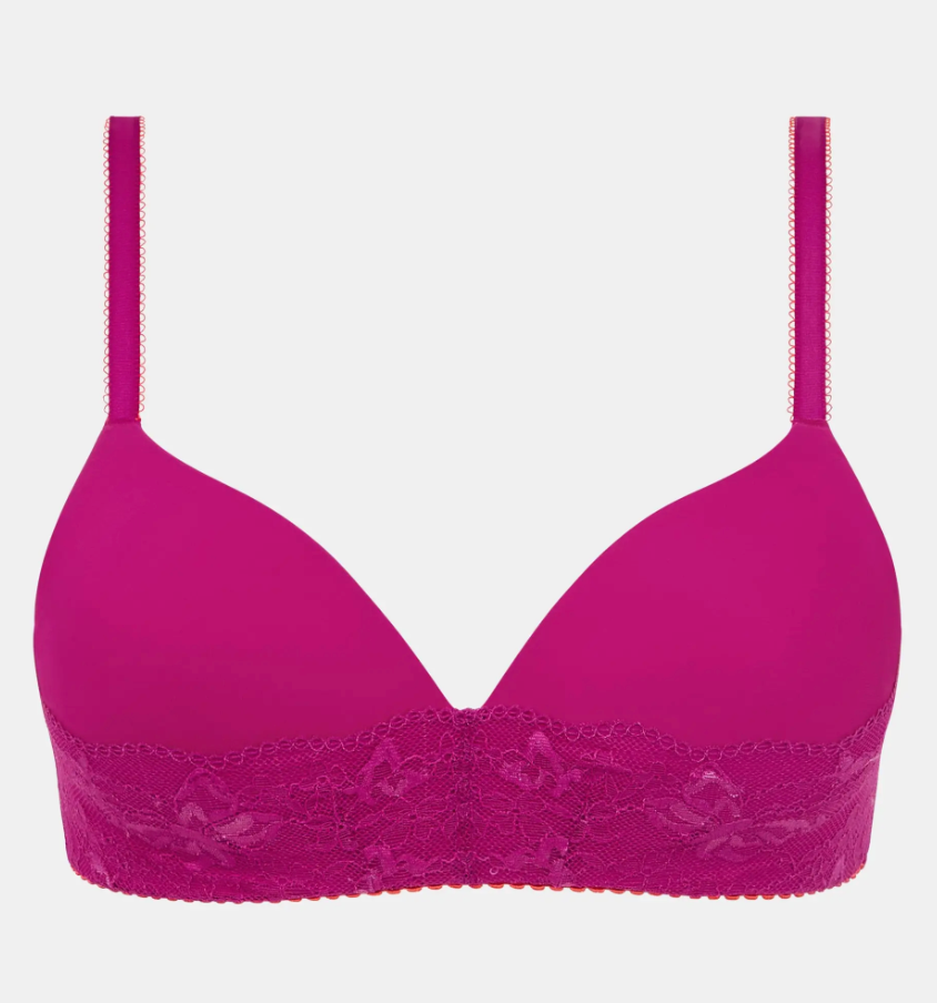 Bralette BH Chantelle Pulp - Kiss - Rose - E52
