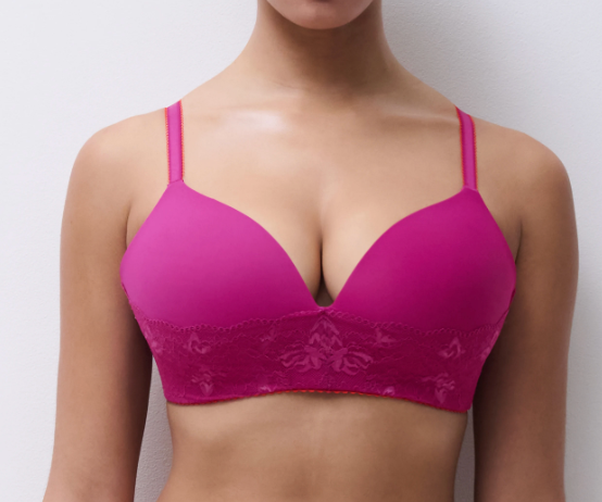 Bralette BH Chantelle Pulp - Kiss - Rose - E52