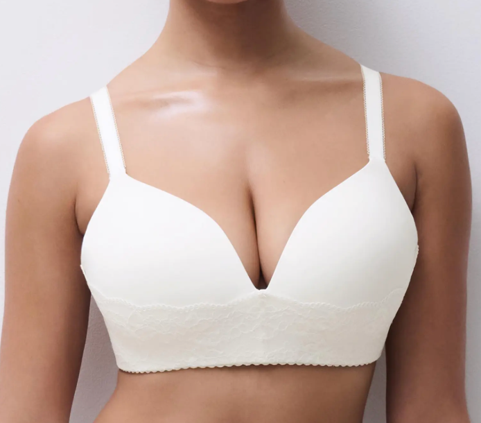 Bralette BH Chantelle Pulp - Kiss - Ivoor - 0LW