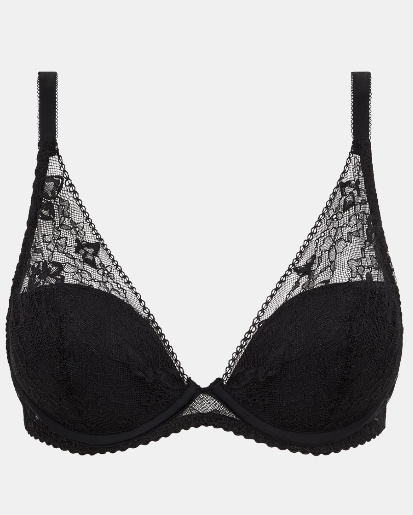 Plunge BH Chantelle Pulp - Kiss - Zwart - 011