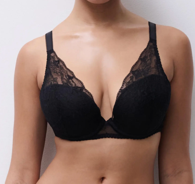 Plunge BH Chantelle Pulp - Kiss - Zwart - 011