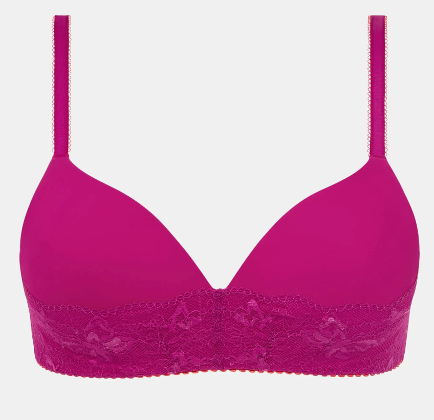 Bralette BH Chantelle Pulp - Kiss - Rose - E52