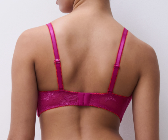 Bralette BH Chantelle Pulp - Kiss - Rose - E52