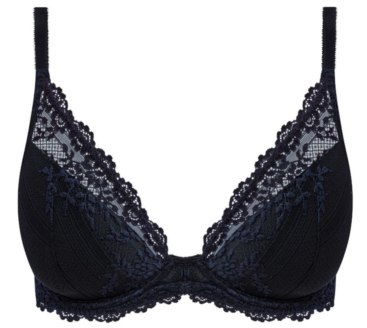 Plunge BH Wacoal - Embrace Lace - Zwart - 003