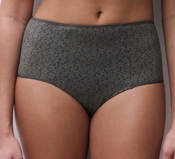 High-waist brief Chantelle EasyFeel - Norah - Green - 09W