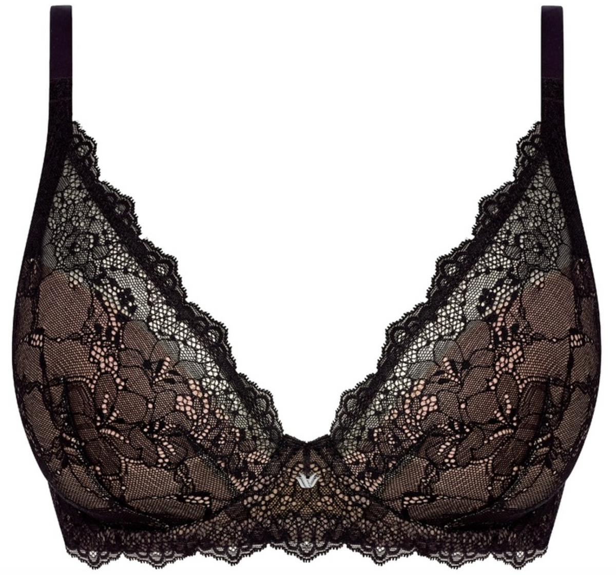 Plunge BH Wacoal - Essence - Zwart - BLK
