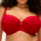 Hartvormige BH BH Elomi - Brianna - Rood - HAD