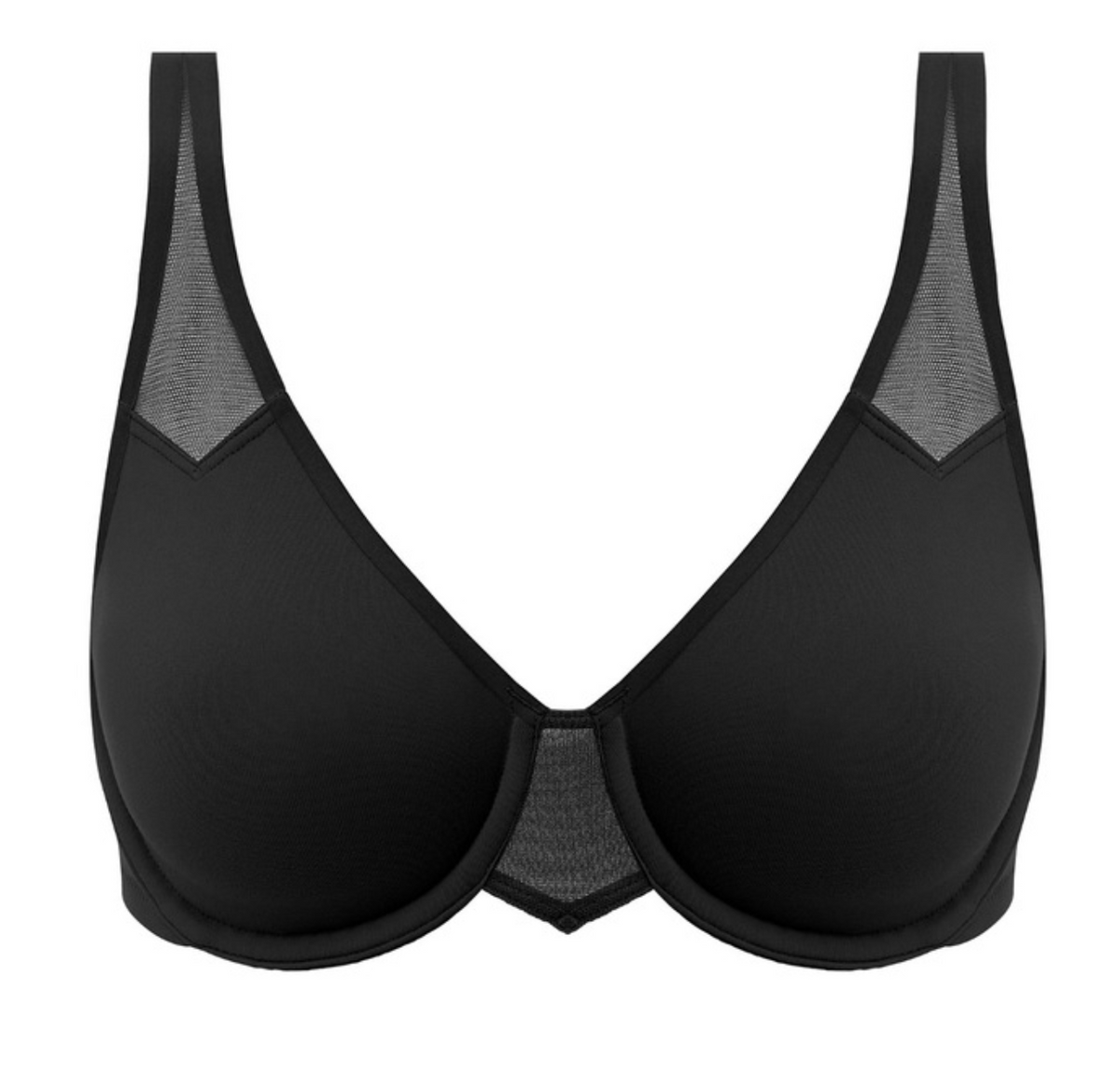 Naadloze BH BH Wacoal - Body - Zwart - BLK