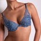 Soutien-gorge push-up Passionata - White Nights - Bleu - 586