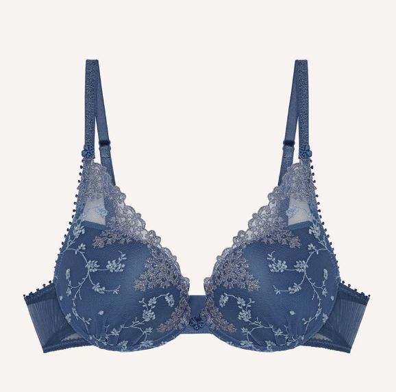 Soutien-gorge push-up Passionata - White Nights - Bleu - 586
