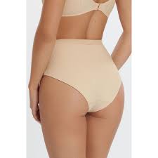 Culotte taille haute Lisca - Laura - Beige - VK