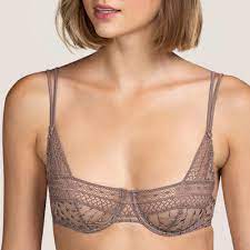 Soutien-gorge balconnet Andres Sarda - Vaughan - Marron - CBT