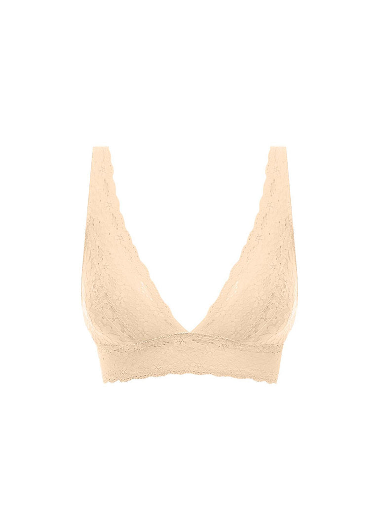 Bralette BH Wacoal - Halo Lace - Beige - NUE