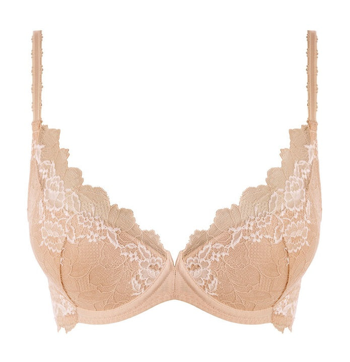 Push-up BH Wacoal - Lace Perfection - Beige - CAC