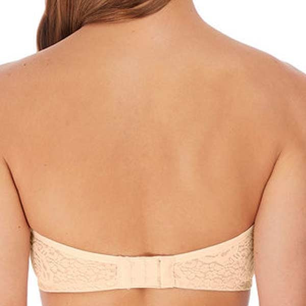 Strapless BH Wacoal - Halo Lace - Beige - NUE
