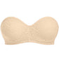Strapless BH Wacoal - Halo Lace - Beige - NUE