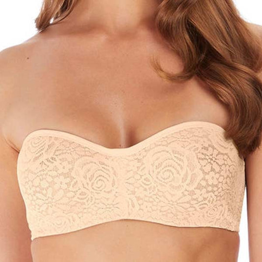 Strapless BH Wacoal - Halo Lace - Beige - NUE