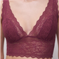 Bralette BH Chantelle EasyFeel - Floral Touch - Bordeaux - 0K7