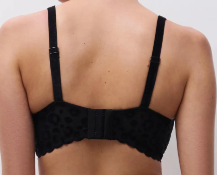 Plunge BH Chantelle Pulp - Girls - Zwart - 011