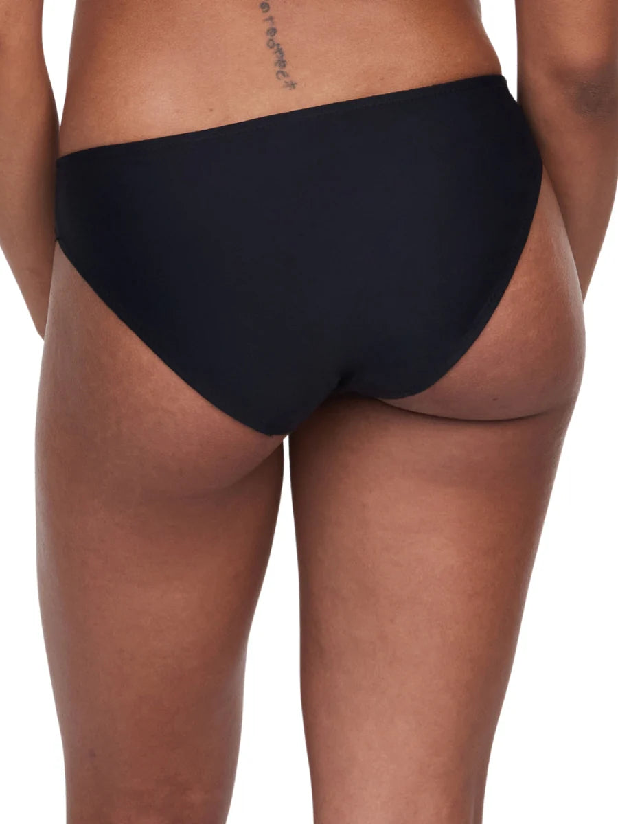 Culotte Chantelle - Midnight Flowers - Noire - 011