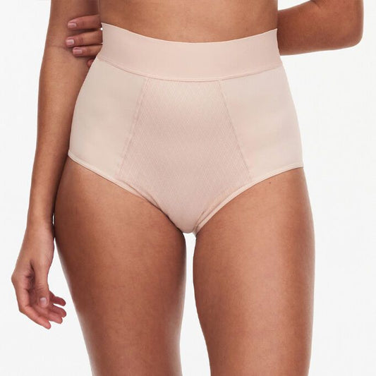 Culotte taille haute Chantelle - Smooth Lines - Rose - 01N