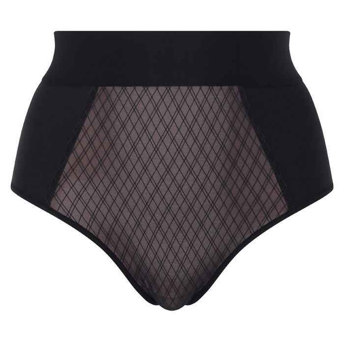Culotte taille haute Chantelle - Smooth Lines - Noire - 0DS