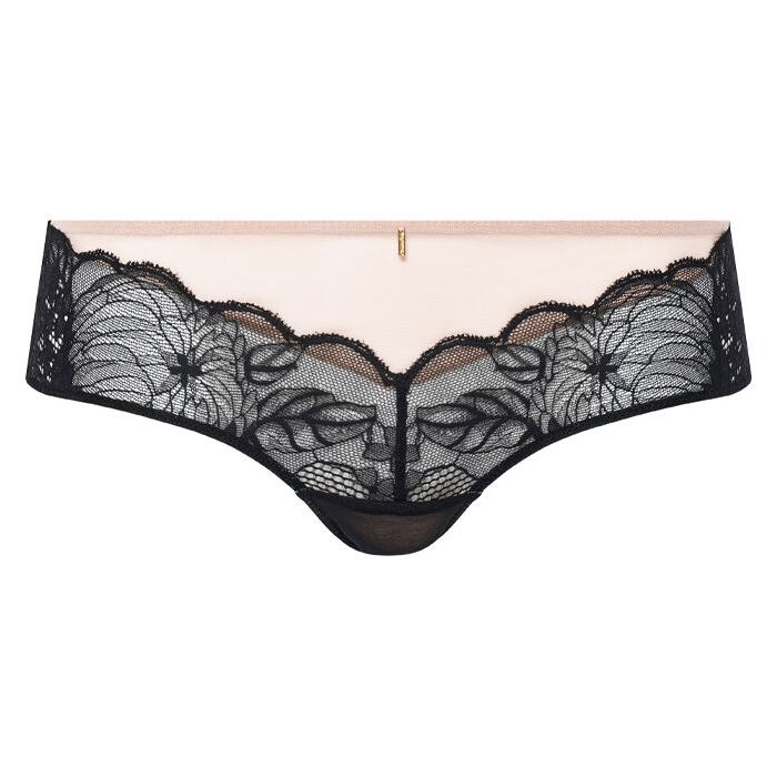 Hipster Chantelle - Midnight Flowers - Noire - 011