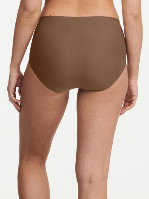 Culotte taille haute Chantelle - Softstretch - Marron - 02E