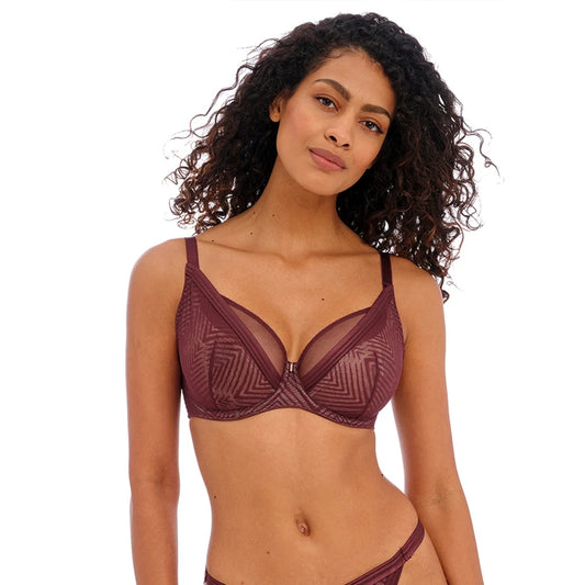 Plunge BH Freya - Tailored - Bordeaux - DRR