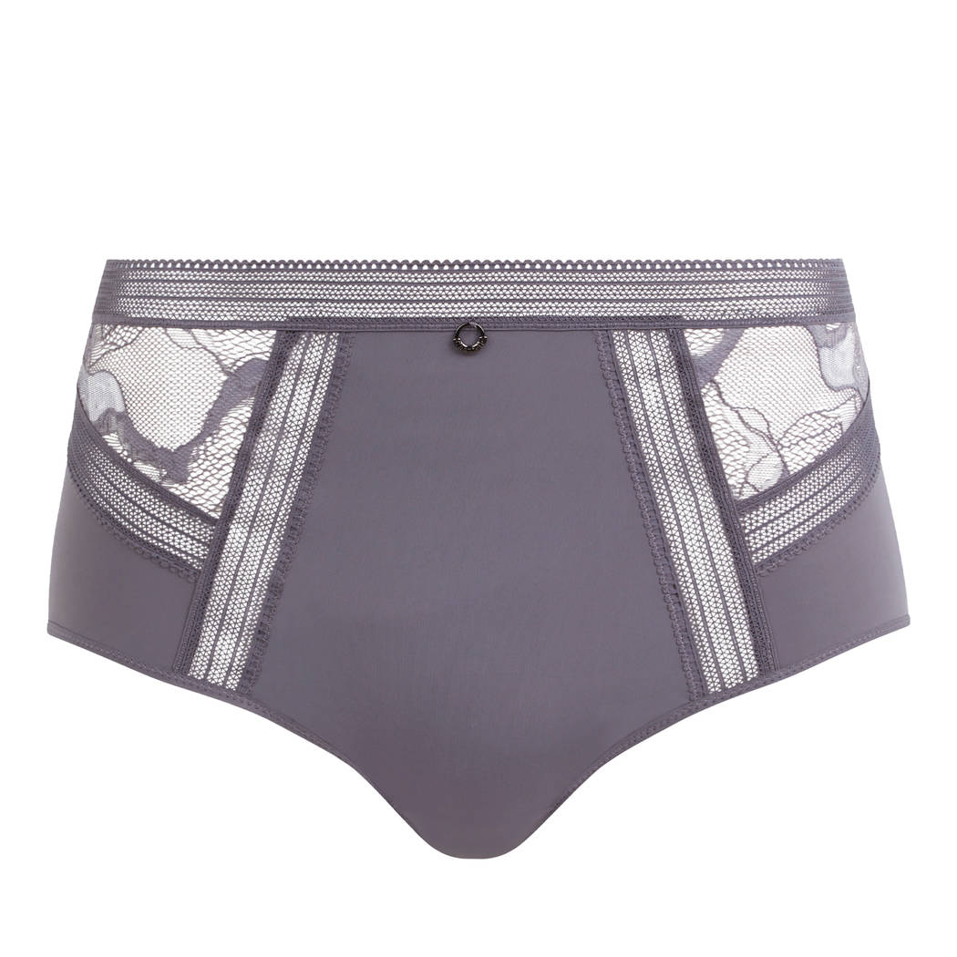 Culotte taille haute Chantelle - Lace-c11m - Grise - 047
