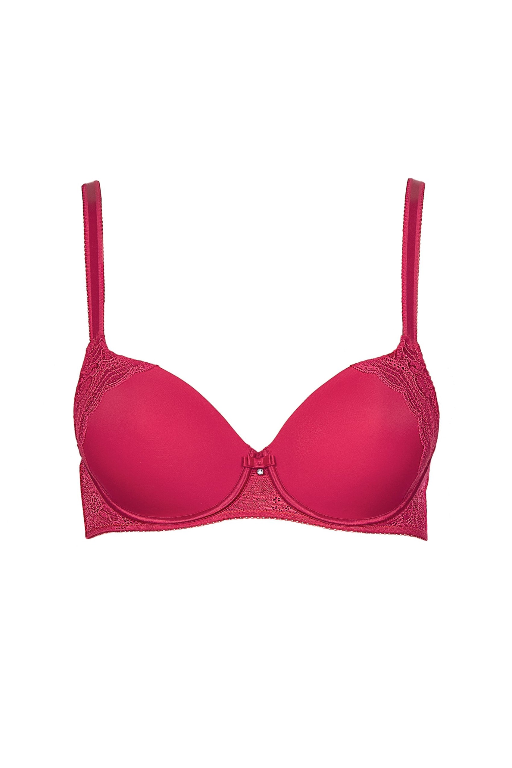 Soutien-gorge en forme de cœur - Lisca - Evelyn - Rouge - null