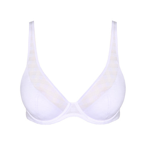 Soutien-gorge plongeant Marie Jo - Jereme - Blanc - WIT
