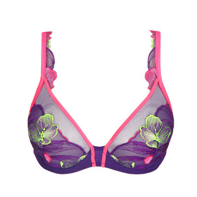 Soutien-gorge plongeant Marie Jo - Georgia - Violet - MJP