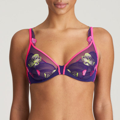Soutien-gorge plongeant Marie Jo - Georgia - Violet - MJP