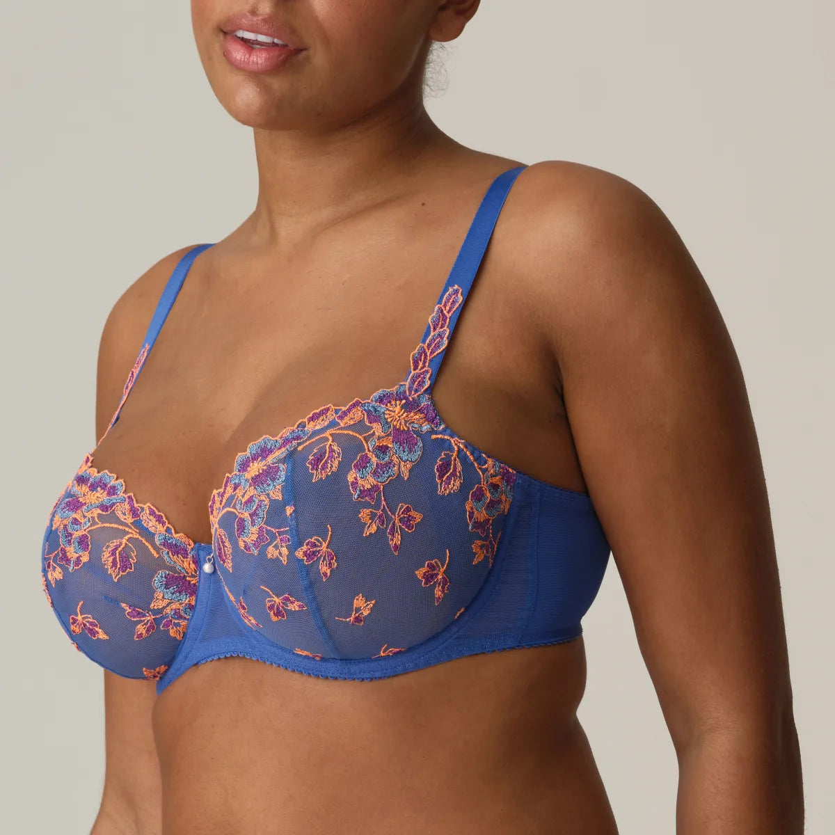 Soutien-gorge balconnet PrimaDonna - Lenca - Bleu - BEY
