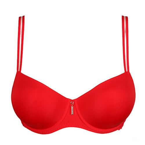 Soutien-gorge balconnet PrimaDonna Twist - East End - Rouge - TRR