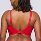 Soutien-gorge balconnet PrimaDonna Twist - East End - Rouge - TRR