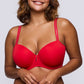 Soutien-gorge balconnet PrimaDonna Twist - East End - Rouge - TRR