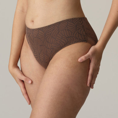 Culotte taille haute PrimaDonna Twist - Ajusco - Marron - CBT